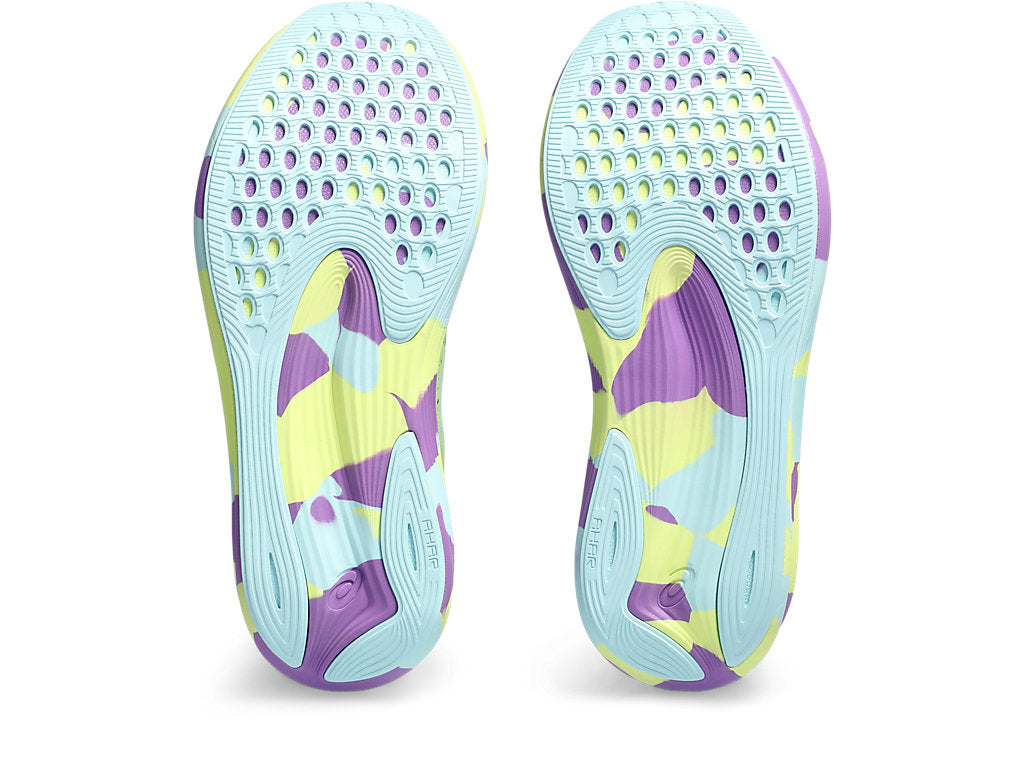(WMNS) ASICS Noosa Tri 15 'Glow Yellow Palace Purple' 1012B429-750