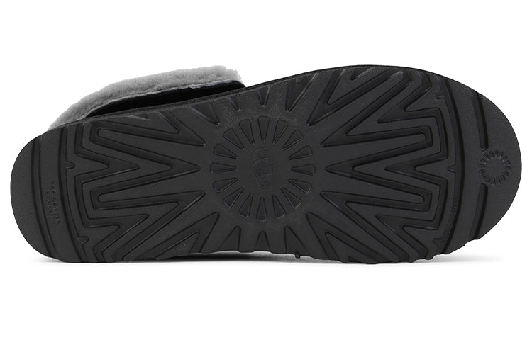 (WMNS) UGG Diara Lacing Fleece Lined Black 1113090-BLK