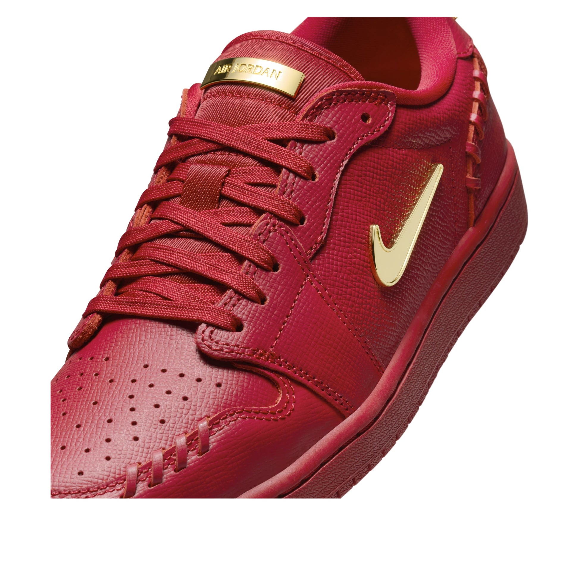 (WMNS) Air Jordan 1 Low Method of Make Gym 'Red Metallic Gold' FN5032-607