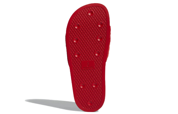 (WMNS) adidas originals Adilette Slides 'Red' HQ1479