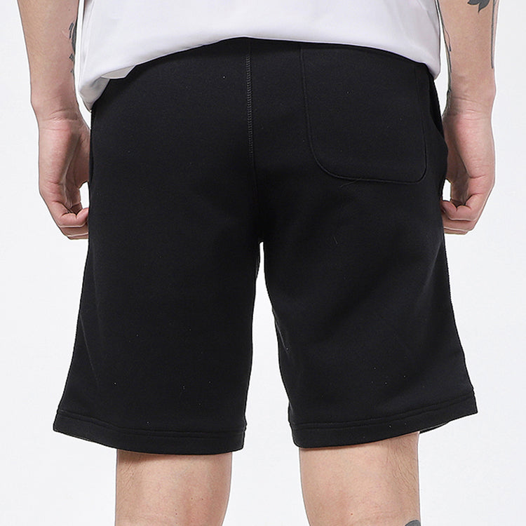 New Balance Essentials Stacked Logo Shorts Asia Sizing 'Black' AMS03558-BK