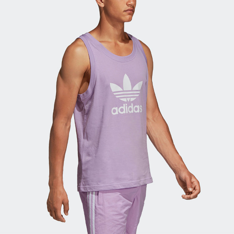 adidas originals Large Logo Sleeveless Vest Purple DV1507