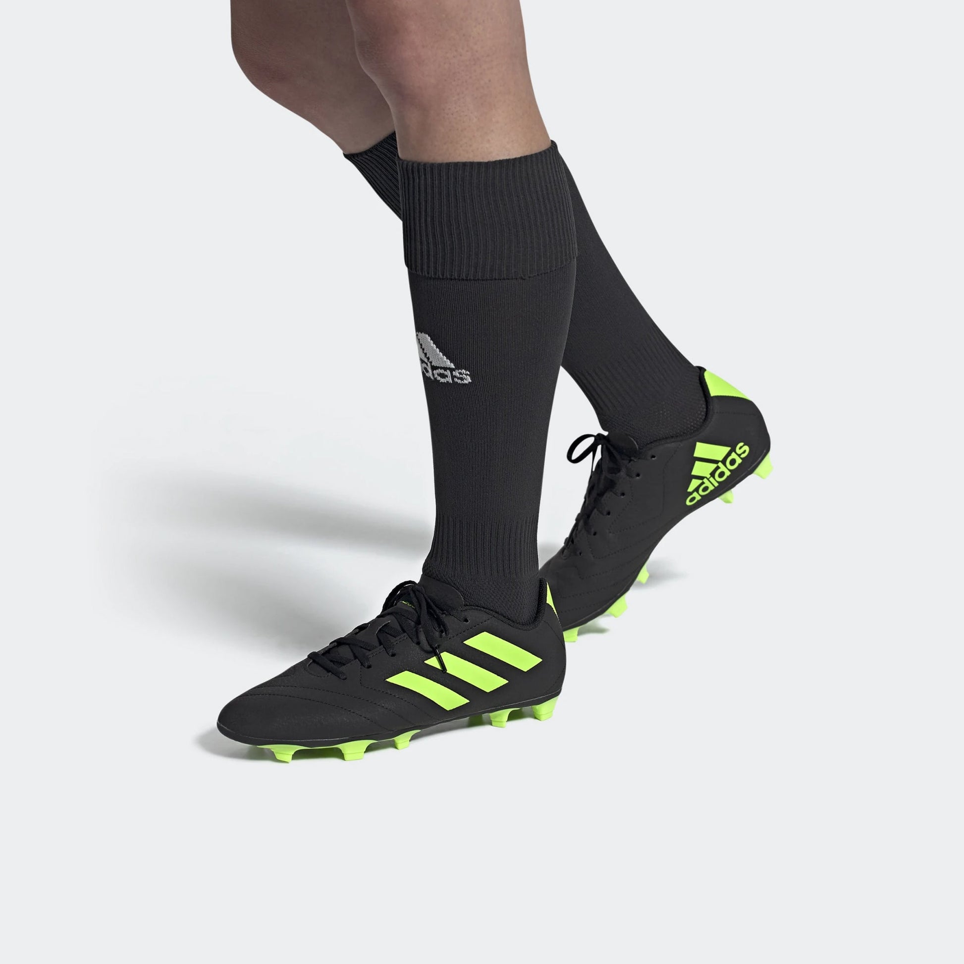 adidas Chuteira Goletto VII Campo 'Black Green' FX4363