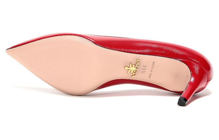 (WMNS) PRADA Pointed Saffiano Leather Heels 'Red' 1I834I_3A9S_F0011_F_065