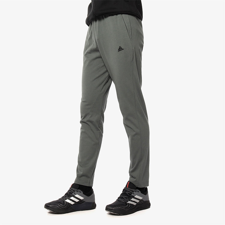 adidas Wj Pnt Sj logo Logo Woven Sports Long Pants Gray Green DY8744