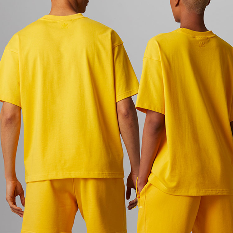 adidas x Pharrell Humanrace Small Logo T-Shirt 'Yellow' HG1806