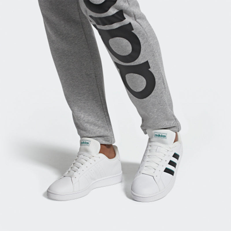 adidas neo Grand Court Base 'White Black Green' EG5943