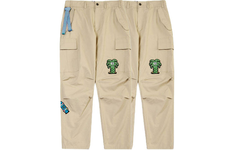 Li-Ning x Steven Harrington Cargo Training Pants 'Beige' AKXR479-1