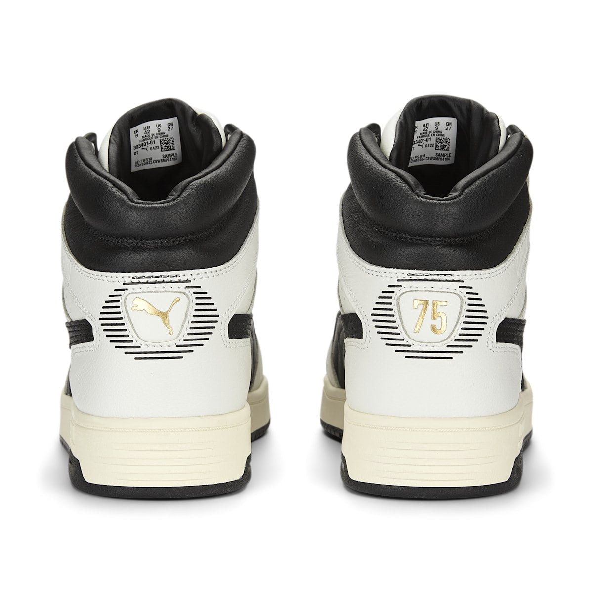 PUMA Slipstream Mid 75-Year Edition PRM Sneakers 'White Black' 393401-01