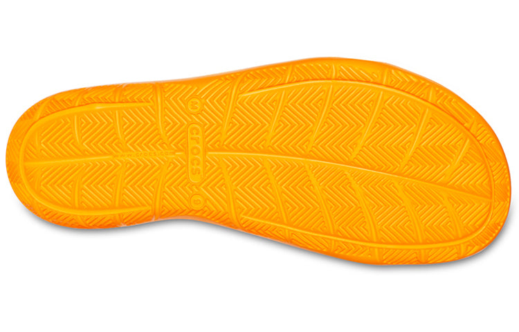 Crocs Swiftwater Wave Shoes 'Slate Grey Blazing Orange' 203963-0FR