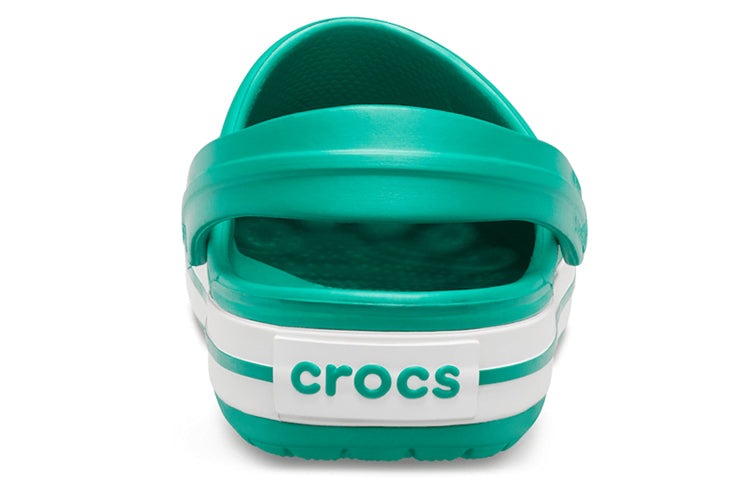Crocs Crocband Lightweight Wear-Resistant Unisex Green Sandals 11016-3TL