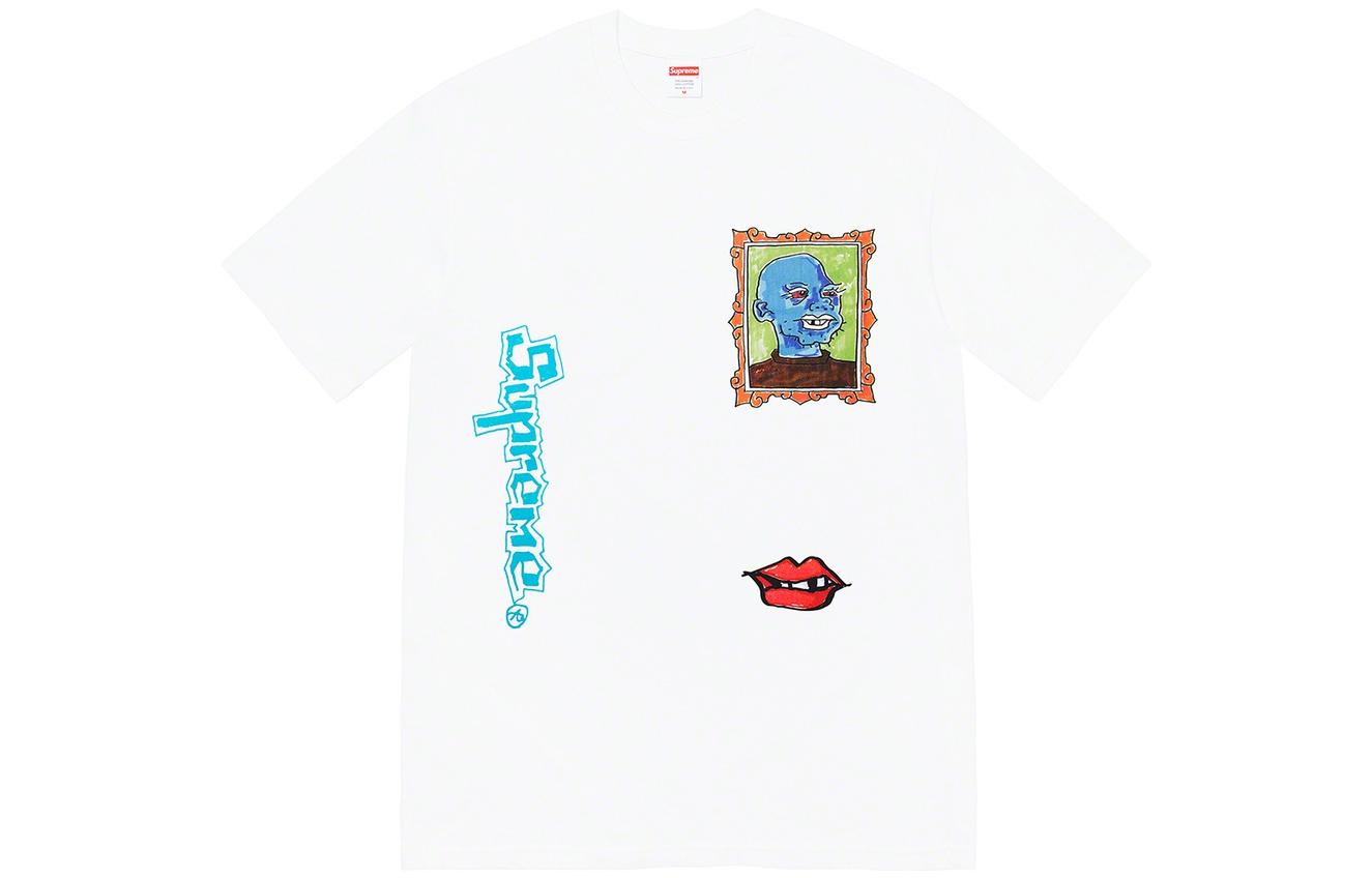 Supreme FW22 Gonz portrait tee T 'Black' SUP-FW22-278-BLK