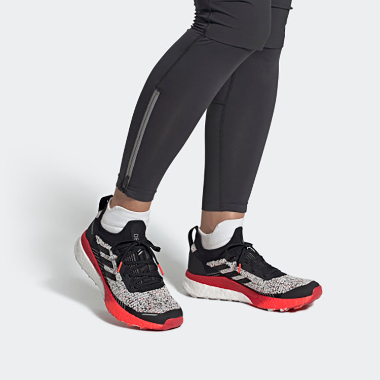 (WMNS) adidas Terrex Two Ultra Parley 'Black White Red' FV7195