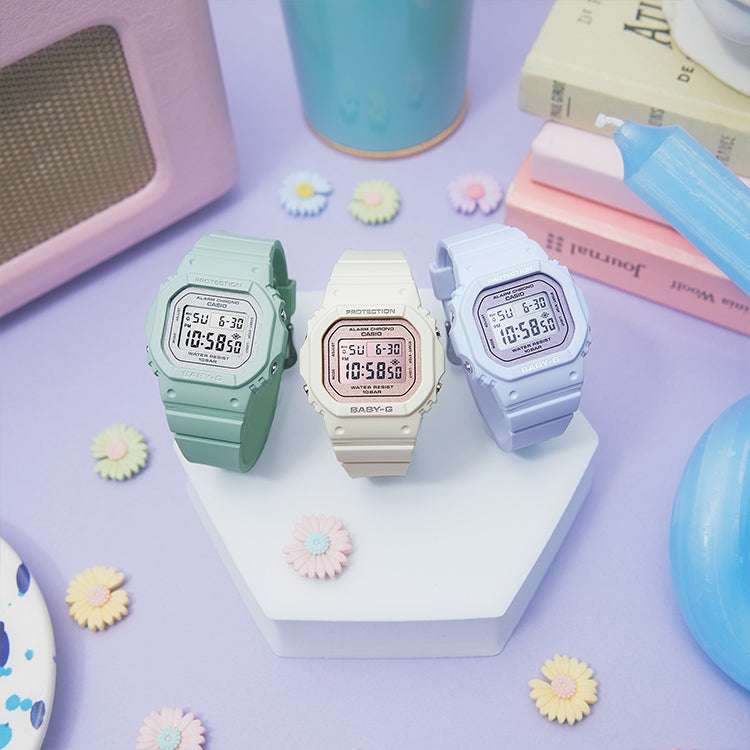 (WMNS) CASIO Baby-G Digital 'Baby Green' BGD-565SC-3PR
