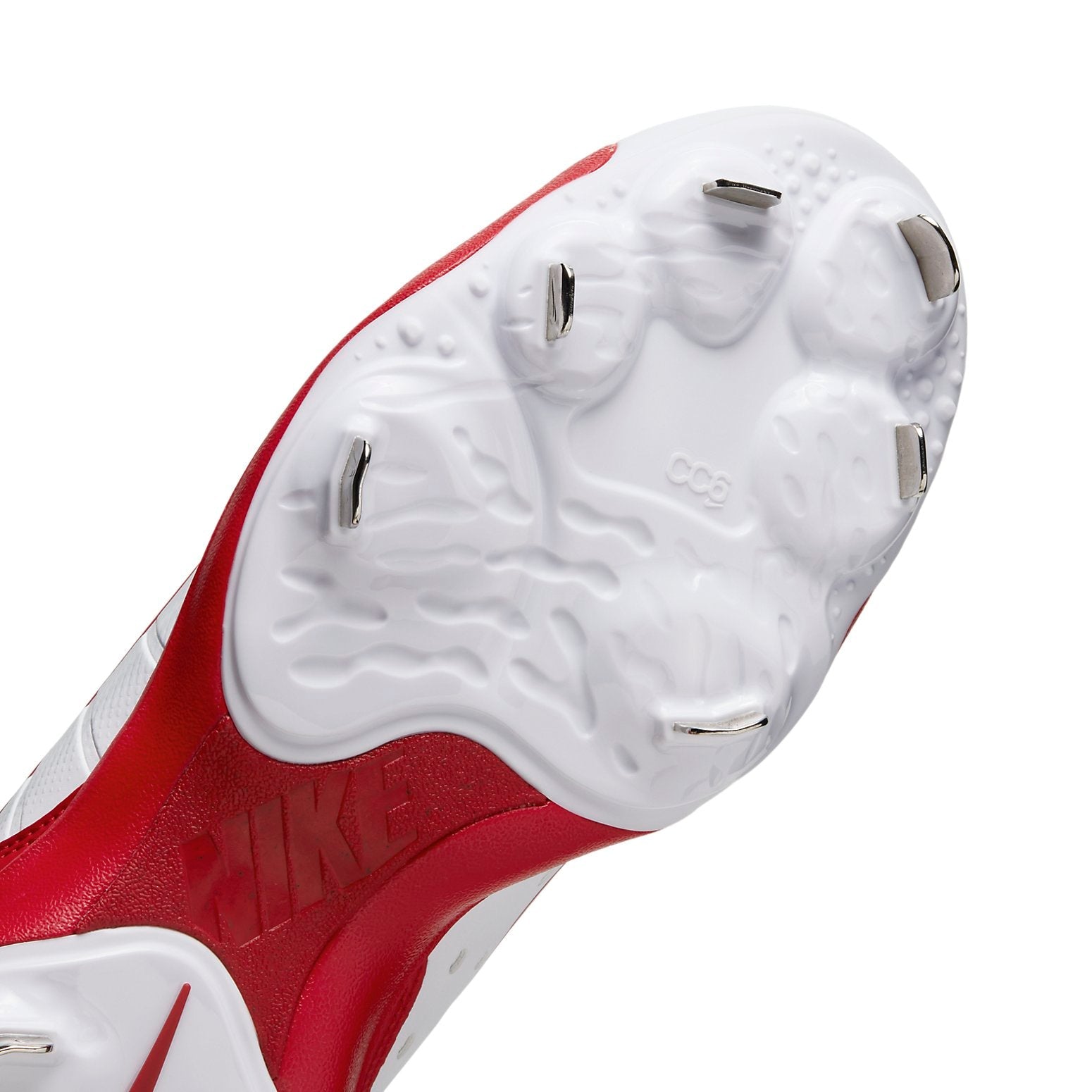 Nike Alpha Huarache Varsity 4 Low 'White University Red' DJ6516-104