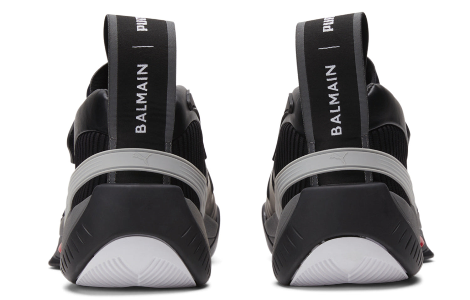 PUMA Court x Balmain 'Black High Risk Red' 195683-01