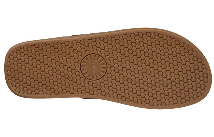 UGG Seaside Flip Minimalistic Cozy Flat Heel Sandals Brown 1020073-CHE
