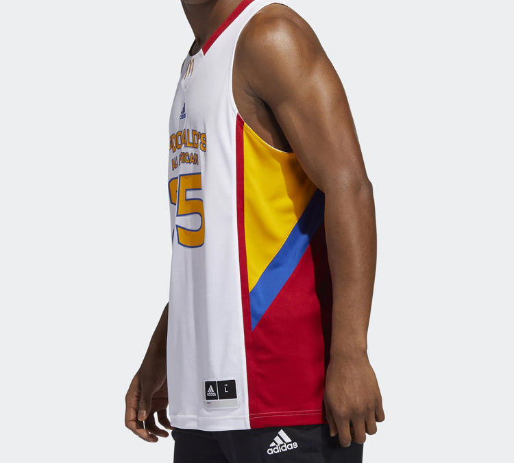 adidas D Rose McDonald's All American Swingman Jersey White GJ0073