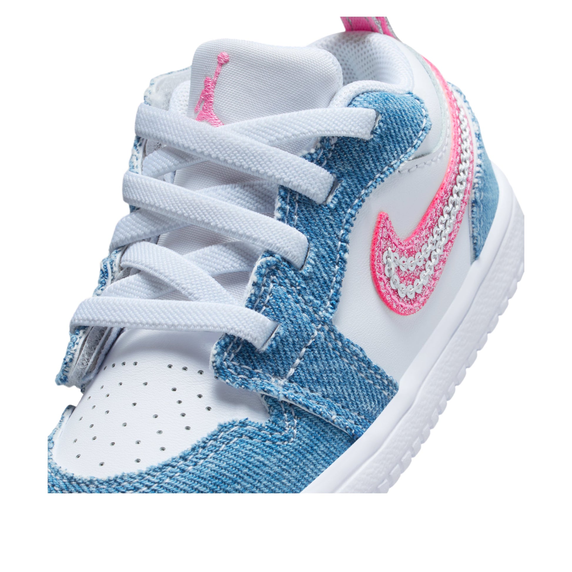 (PS) Air Jordan 1 Low SE 'Denim Sequin' HQ2002-400