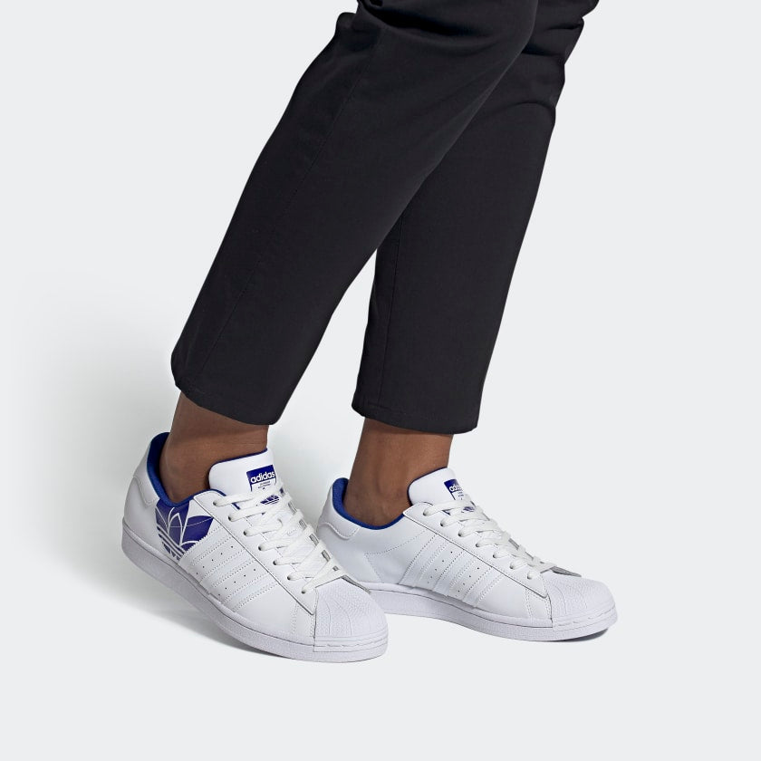 adidas Superstar 'Trefoil Print - Royal Blue' FY2826