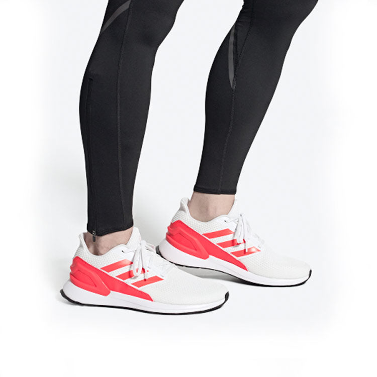 (WMNS) adidas RapidaRun White/Red FY6544