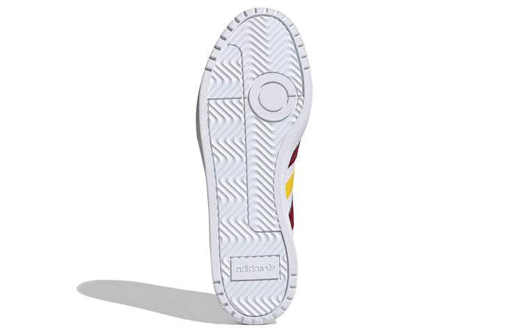 adidas Team Court 'White Burgundy Wonder Glow' FW5066