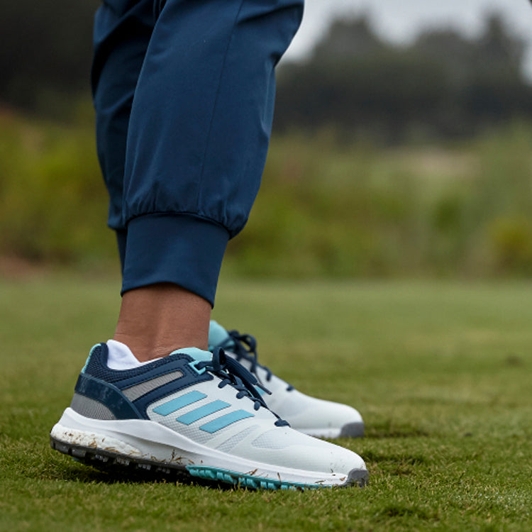 (WMNS) adidas EQT Spikeless Golf 'White Crew Navy' FW6294