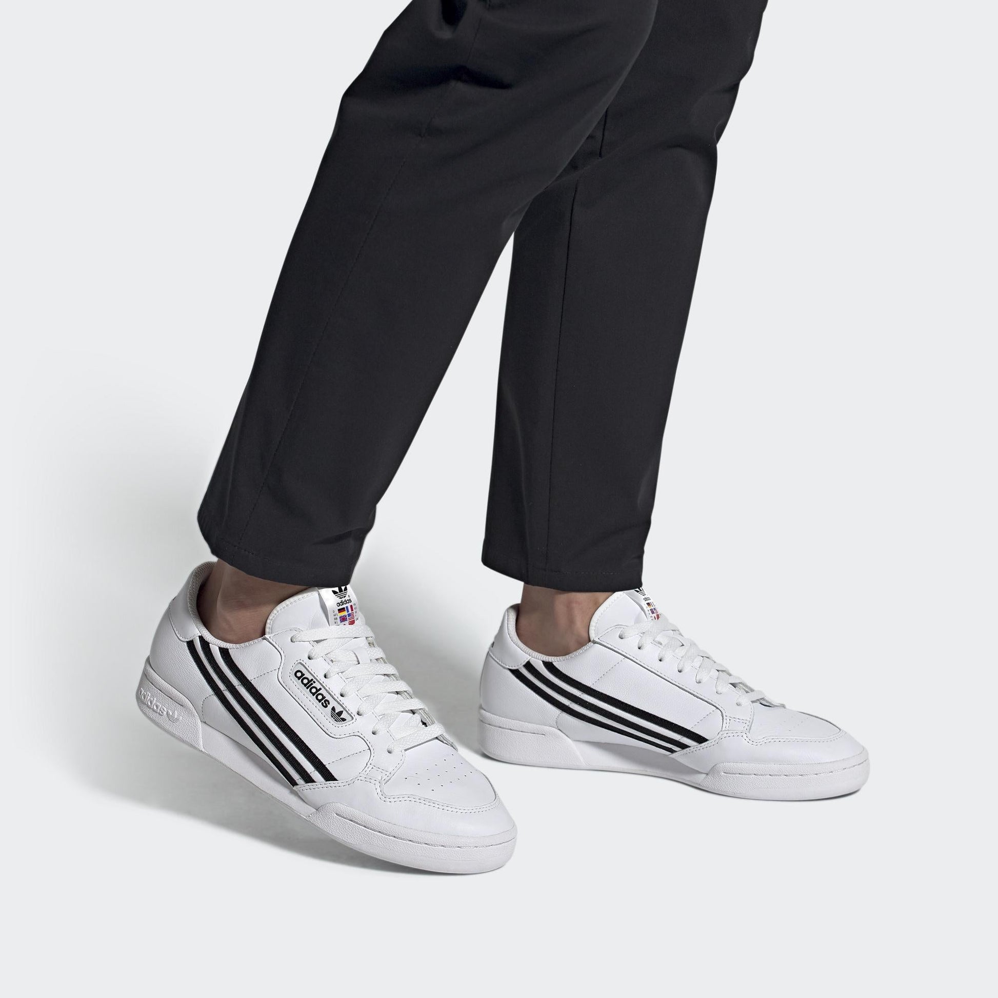 adidas Continental 80 'Three Stripes - Cloud White' FU9778