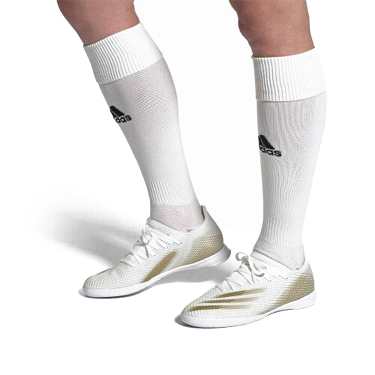 (PS) adidas X Ghosted.3 IN 'White Metallic Gold Melange' EG8225