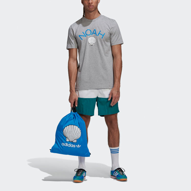 adidas originals x NOAH Shell Logo Trunks 'White Green' GE1259