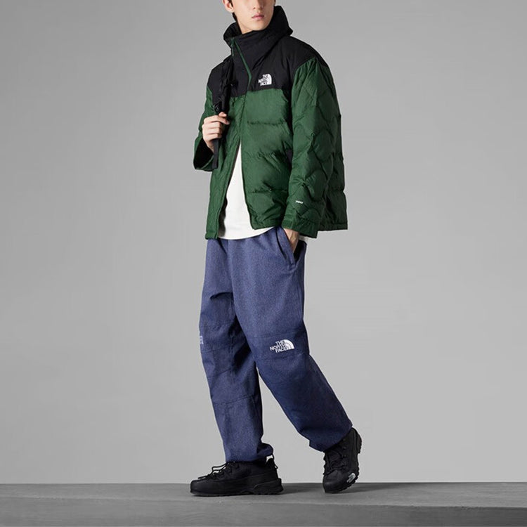 THE NORTH FACE Hooded Full Zip Puffer Jacket 'Green' NF0A83Q3-I0P