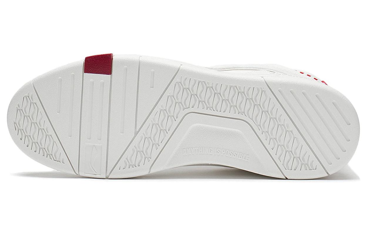 Li-Ning Superwave Mid 'White Red' AGCS323-1