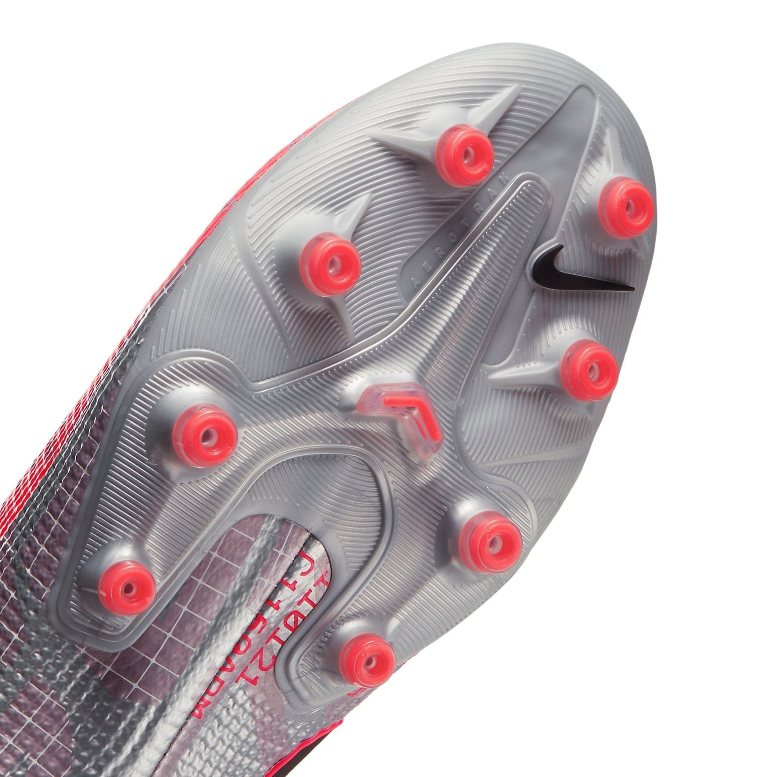 Nike Mercurial Superfly 7 Elite AG Pro 'Metallic Grey Crimson' AT7892-906