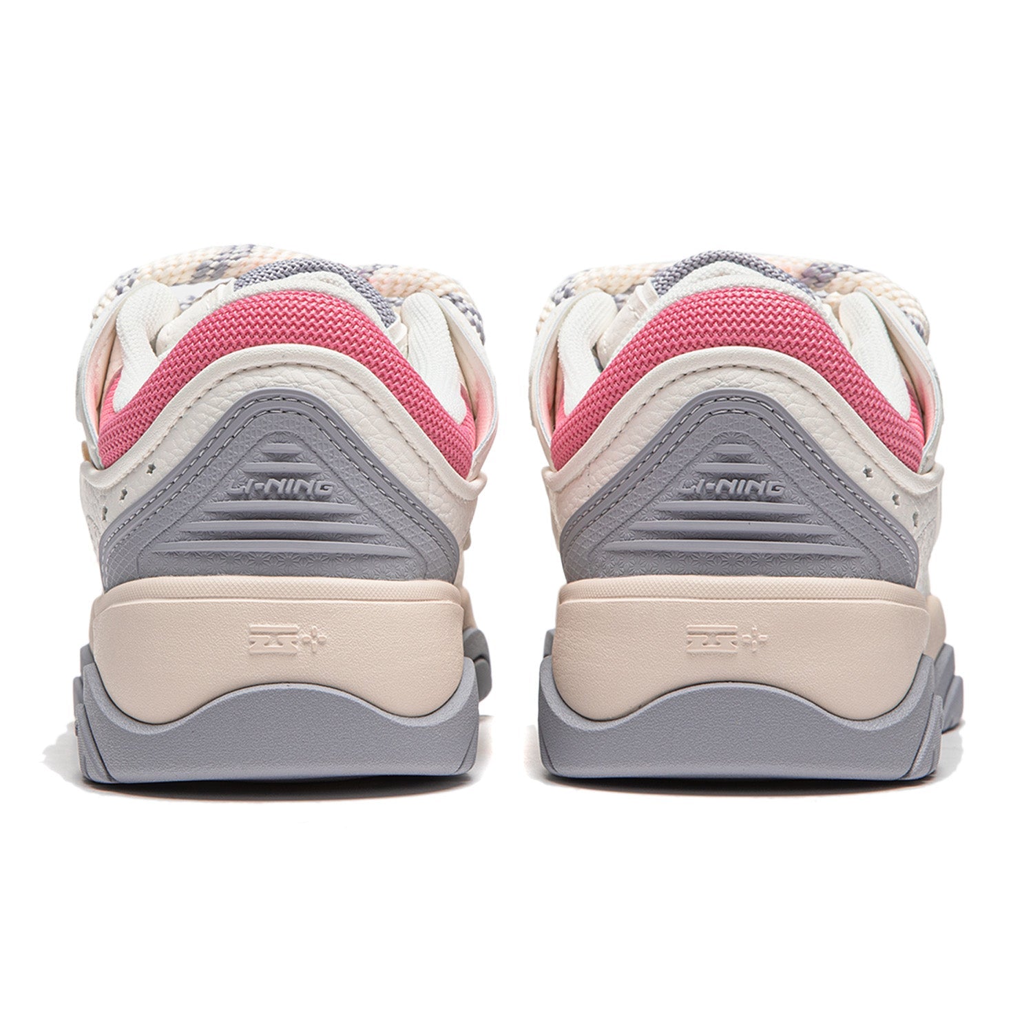 (WMNS) Li-Ning Journey 2.0 'White Pink Grey' AGCU092-4