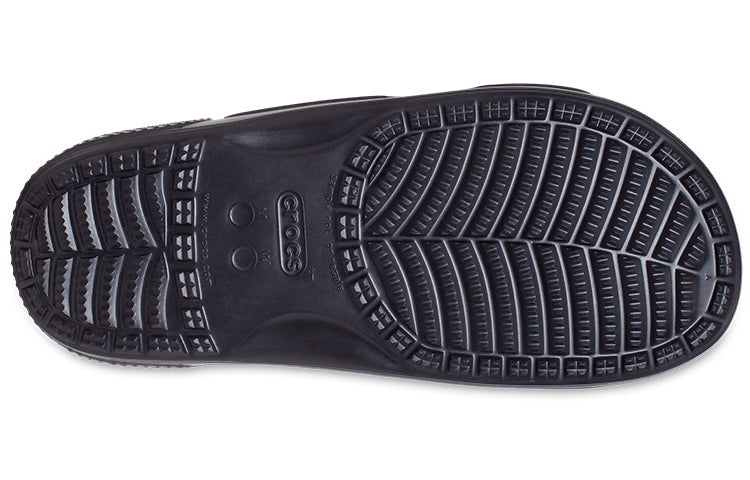Crocs Classic Casual Fashion Unisex Black Blue Slippers 207680-066