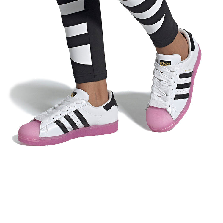 (WMNS)adidas Superstar 'White Black Shock Purple' FW3554