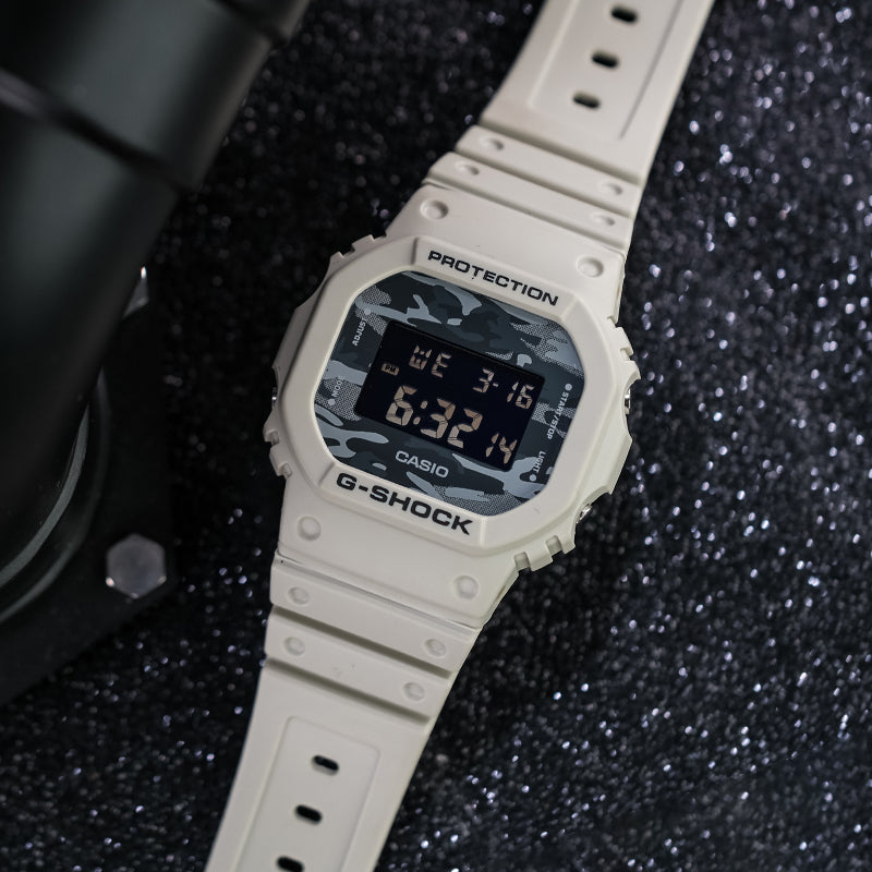 CASIO G-Shock Square 'Grey' DW-5600CA-8PR