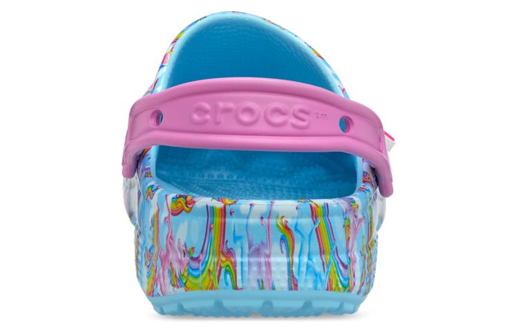 (WMNS) Crocs Classic x Lisa Frank Clogs 'Unicorns' 208825-411