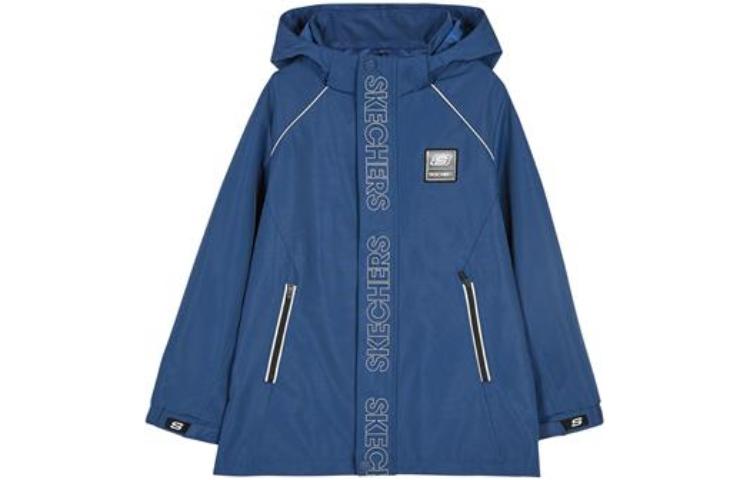 (GS) Skechers Woven Hooded Knitted Hooded Suit 'Multi-Color' P421B008