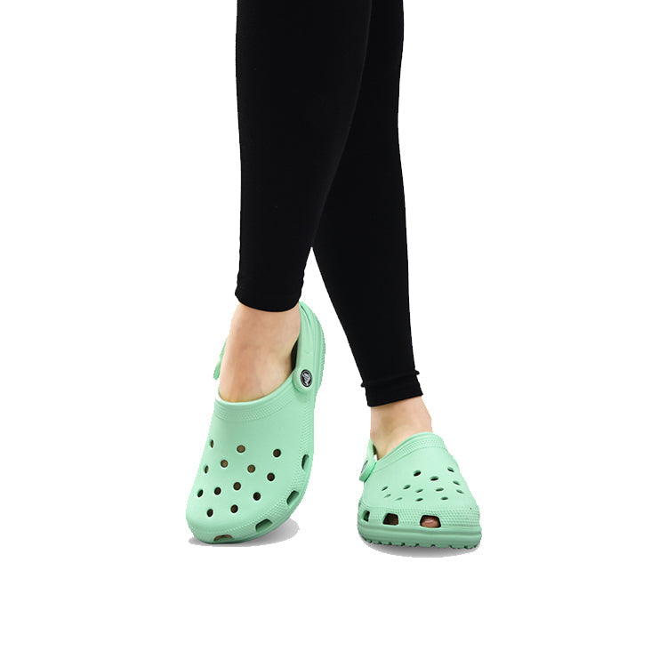 Crocs Classic Clog Beach Sandals Mint Green 10001-3TI