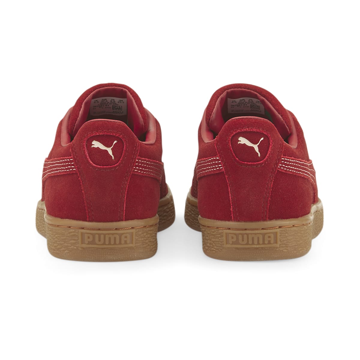 (WMNS) PUMA Suede Classic x Vogue 'Intense Red Gum' 387687-01