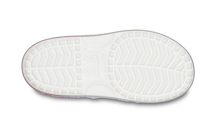 (PS) Crocs Funny Frozen White Sandals 206172-100