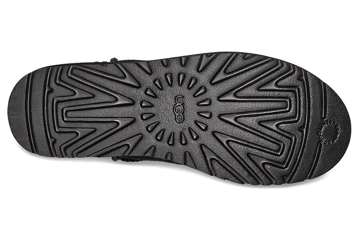 UGG Classic Mini Deco Suede 'Black' 1109952-BLK