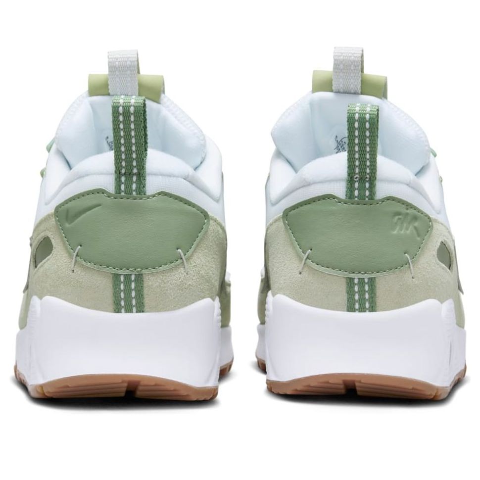 (WMNS) Nike Air Max 90 Futura 'White Olive Aura Gum Medium Brown' HF5052-100