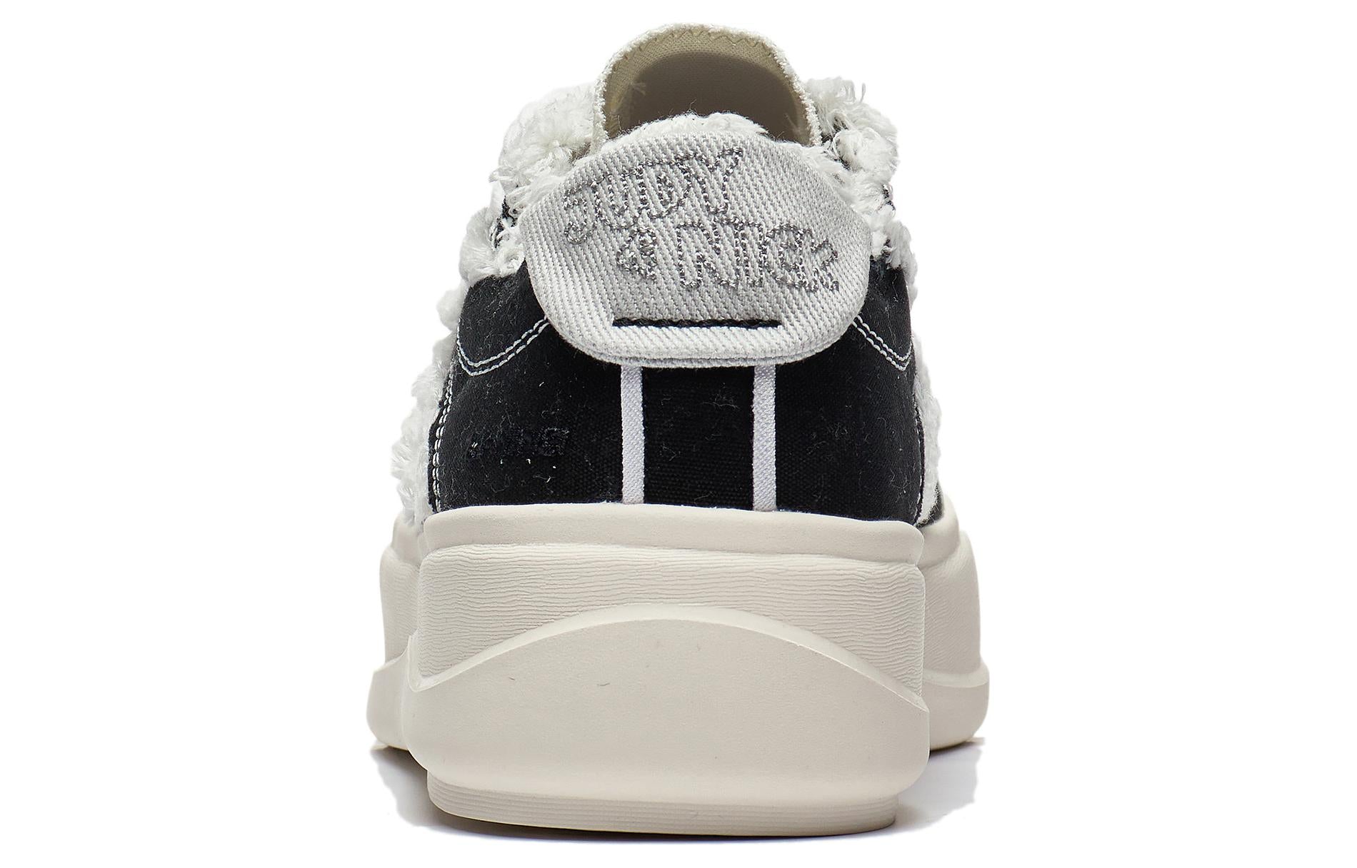 (WMNS) Li-Ning x Disney Low-Top Sneakers 'Black White' AGCT042-1