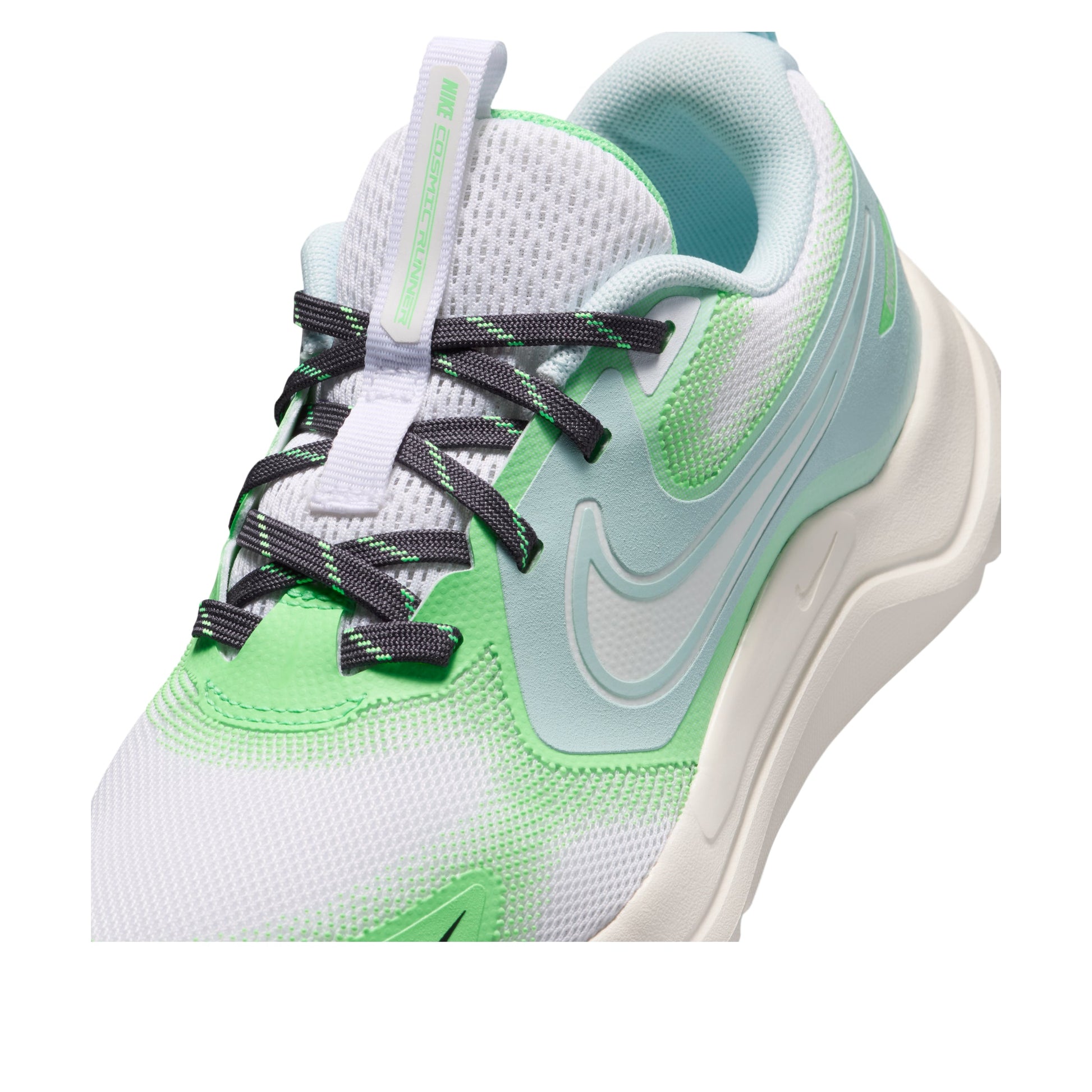 (GS) Nike Cosmic Runner 'White Illusion Green Glacier Blue' IM6704-110