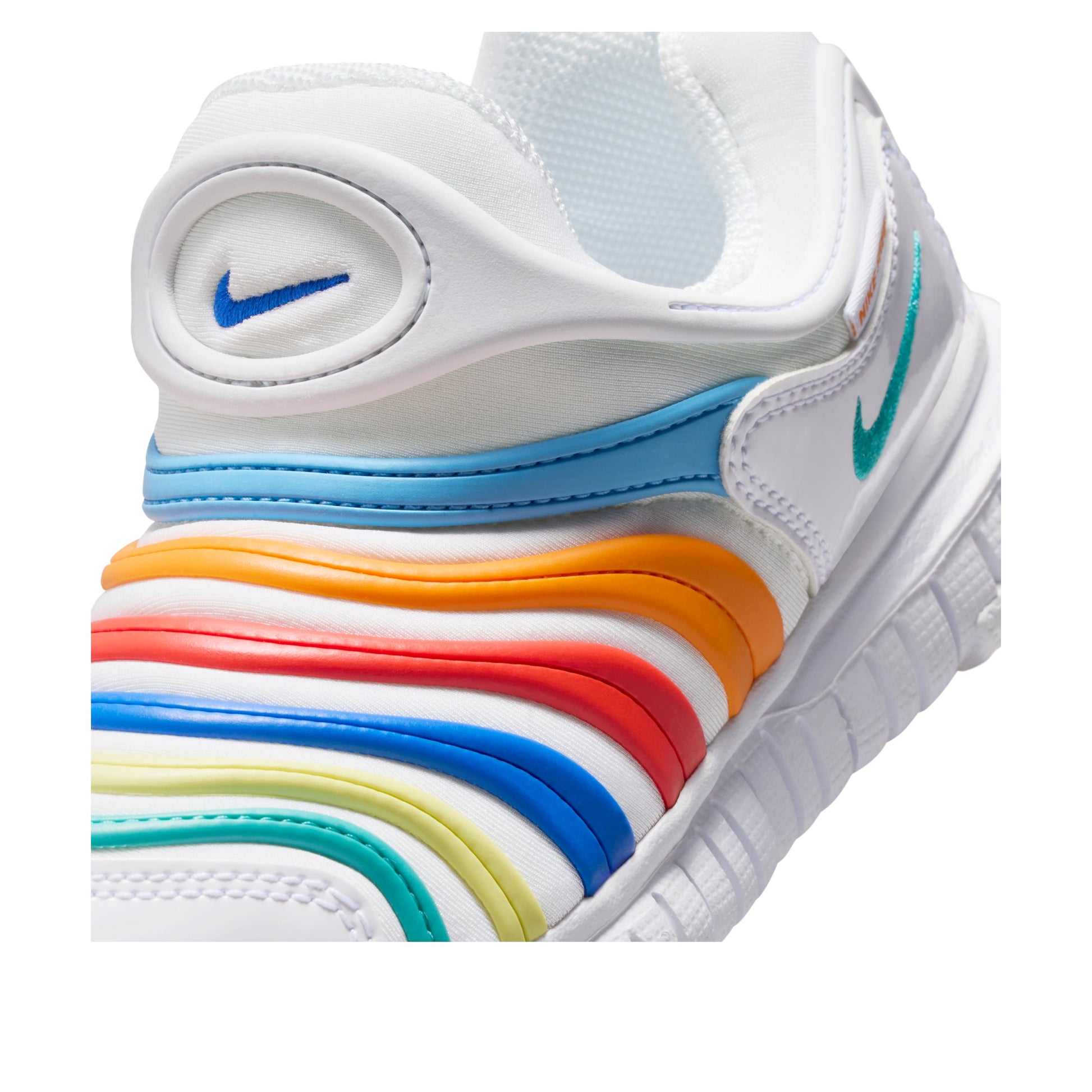(PS) Nike Dynamo Free 'White Multi-Color' 343738-106