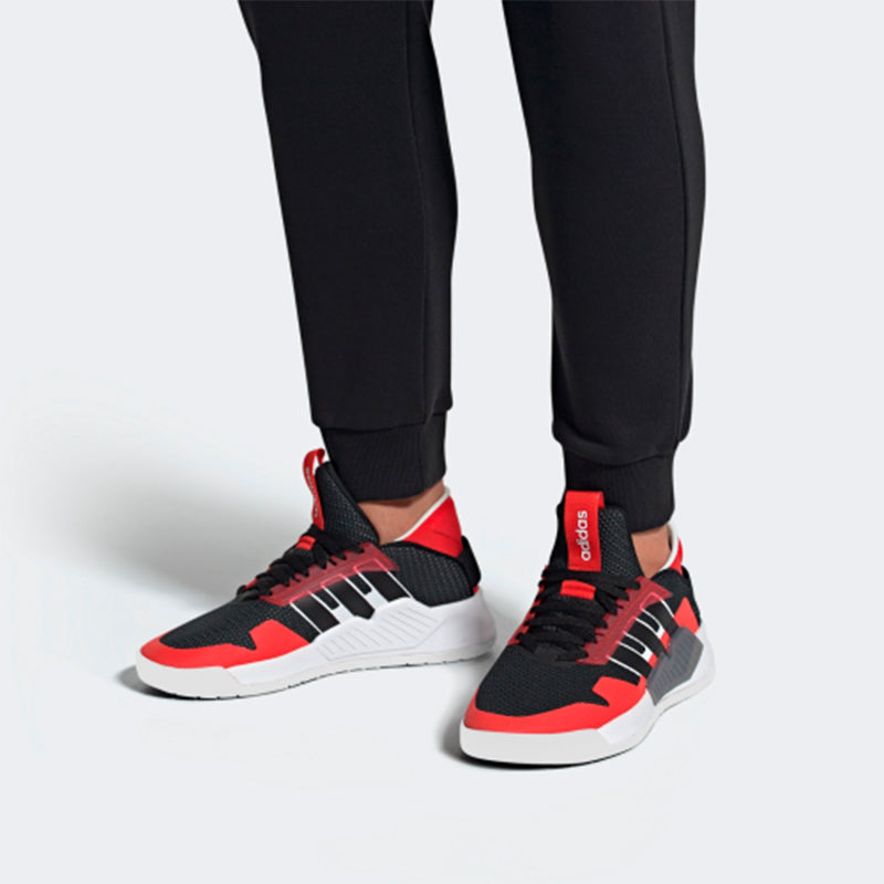 adidas neo Bball90s 'Black Red White' EF0604
