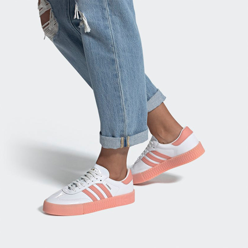 (WMNS) adidas Sambarose 'White Trace Pink' FW4201