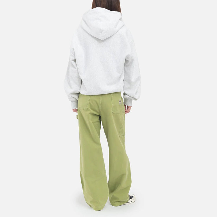 Stussy Stone Washed Canvas Work Pant 'Green' 116541